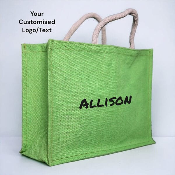 Personalised burlap bags online