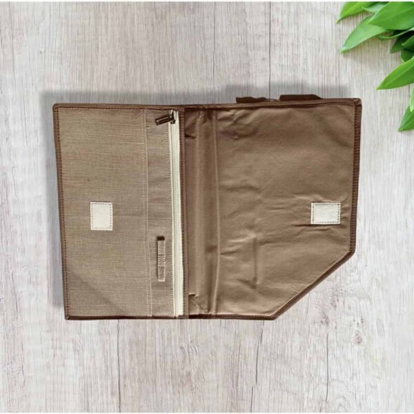 Jute File Folder - Documents File Folder - Conference File Folder - Image 2