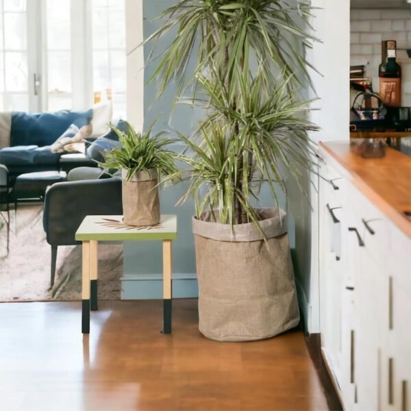 Rustic flower baskets