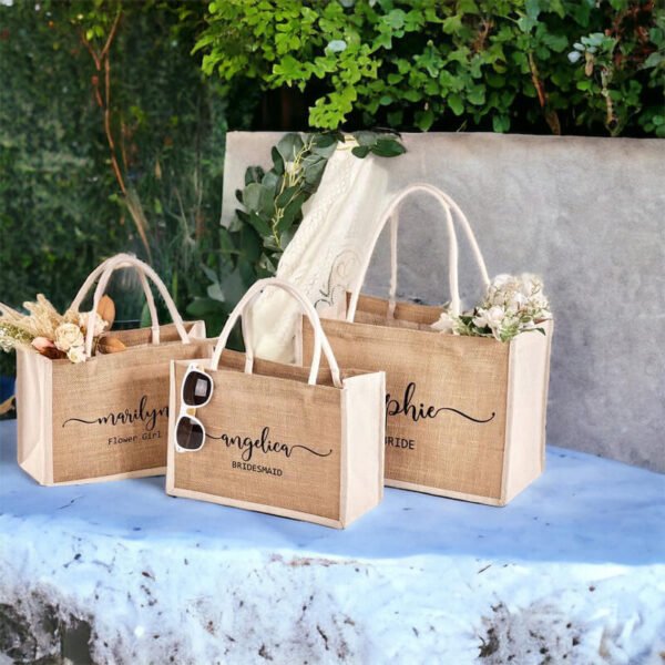 Women handmade jute bags