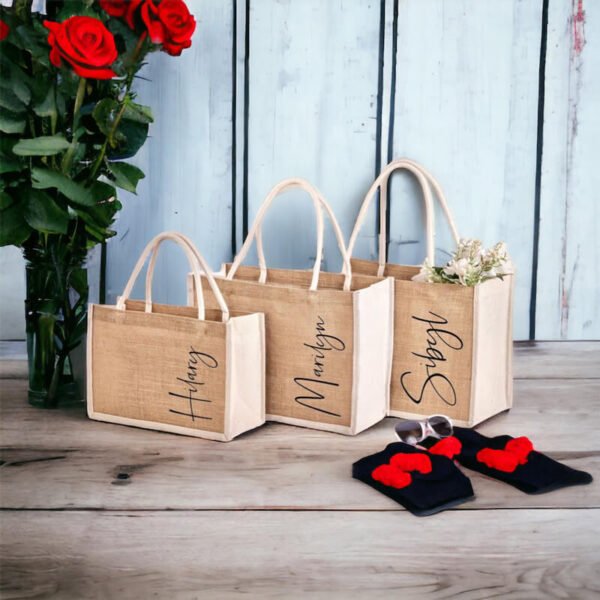 Women handmade jute bags