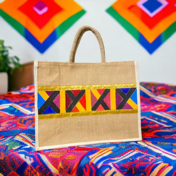 handcrafted jute bag