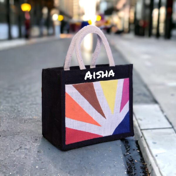 handcrafted jute bag