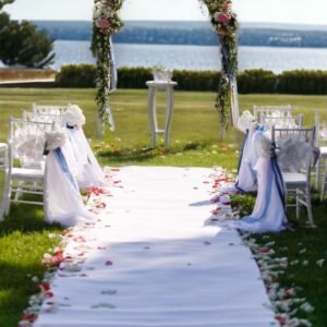 Personalised aisle runner