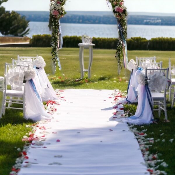 Personalised aisle runner