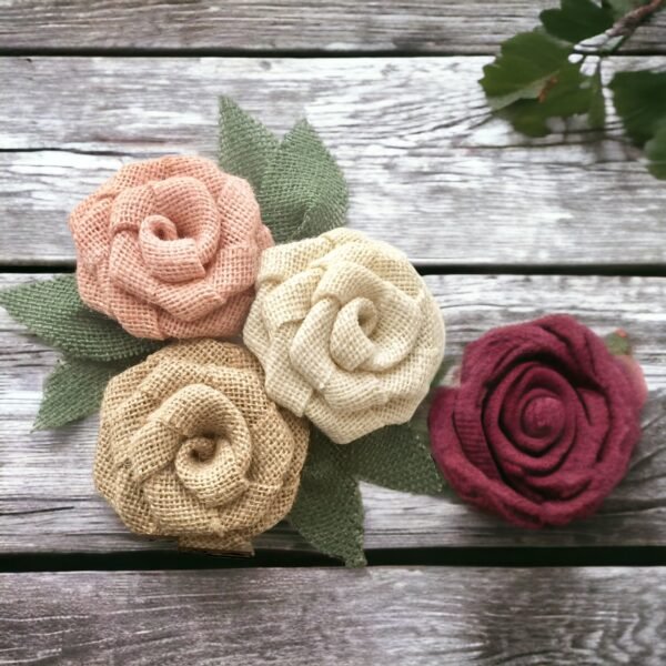 Jute roses